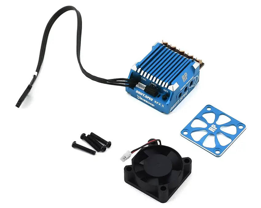 Yokomo RPX-II Drift Spec Sensored Brushless ESC (Blue)