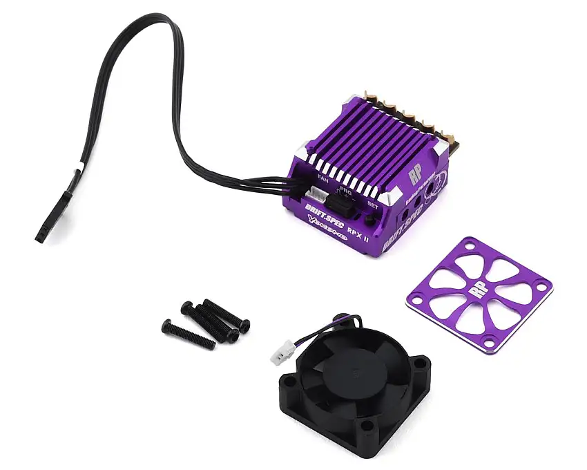 Yokomo RPX-II Drift Spec Sensored Brushless ESC (Purple)