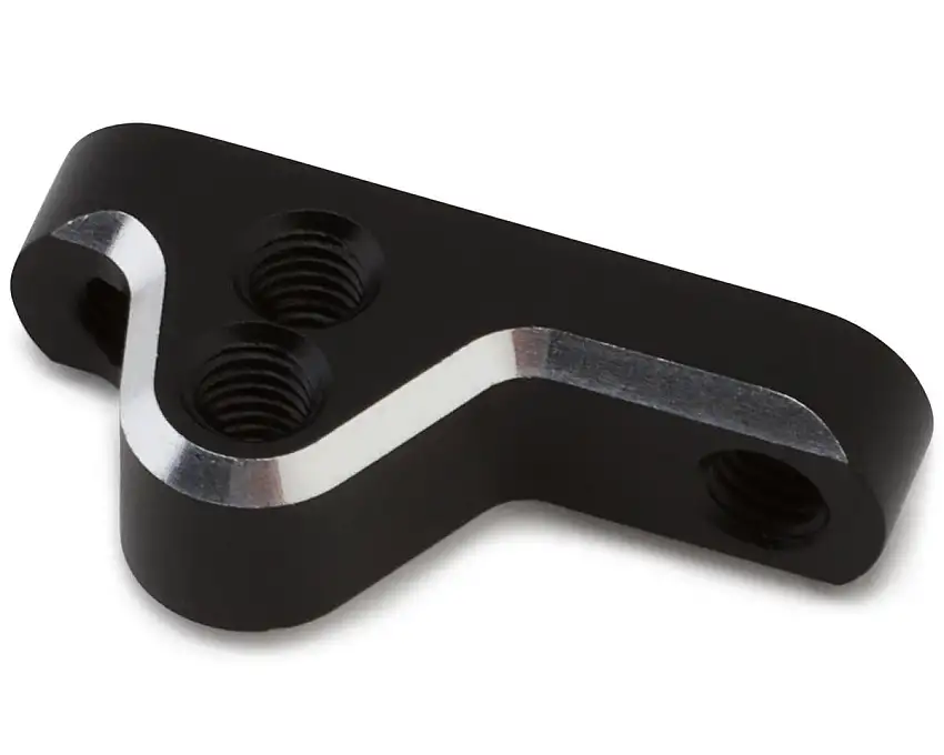 Yokomo MD1.0 Aluminum Rear Upright Upper Mount (Black)