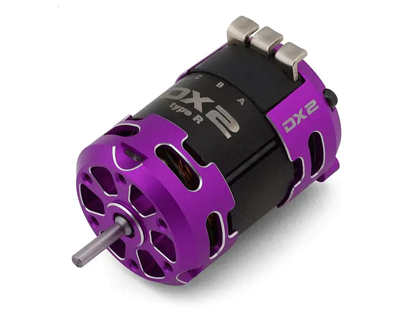 Yokomo Drift Performance DX2 Type-R Sensored Brushless Motor (Purple) (15.5T)