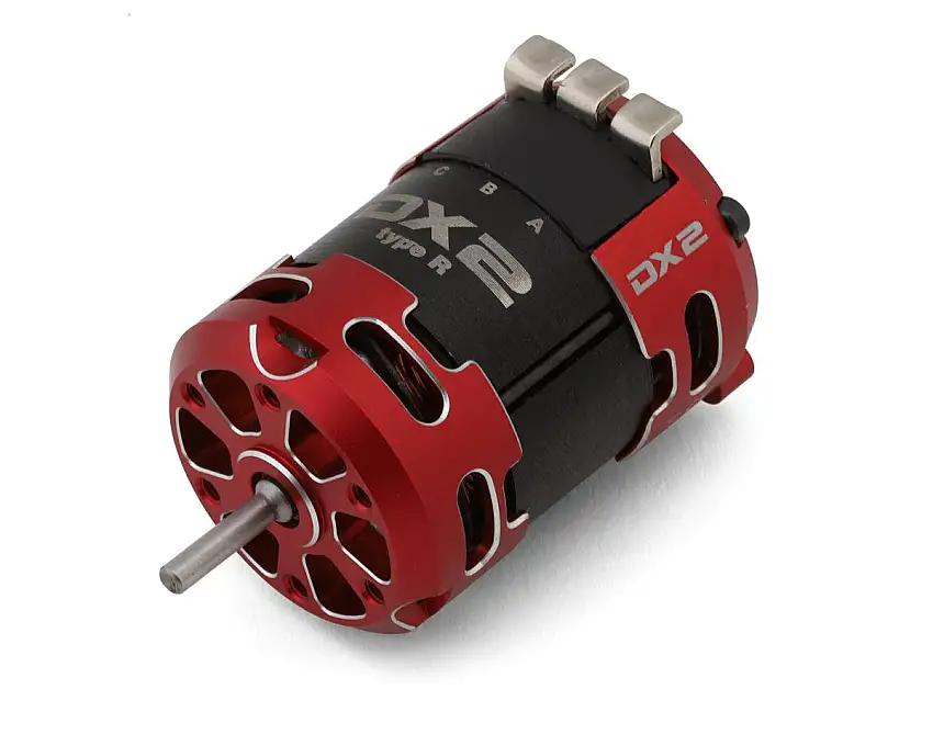 Yokomo Drift Performance DX2 Type-R Sensored Brushless Motor (Red) (15.5T)