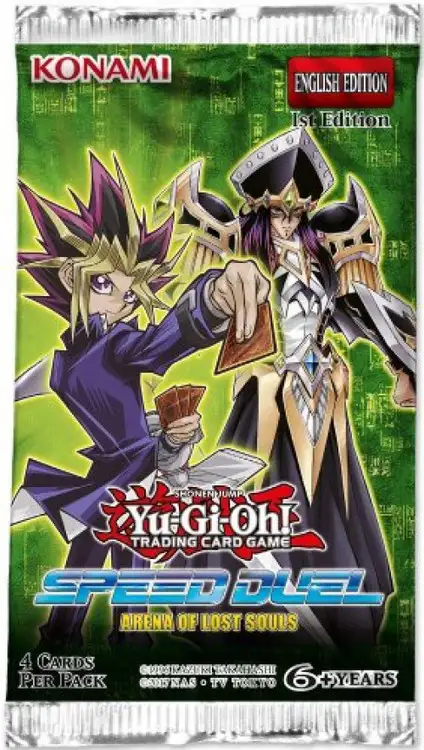 YuGiOh Speed Duel Arena of Lost Souls Booster Pack [4 Cards]