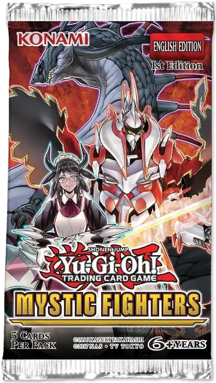 YuGiOh Mystic Fighters Booster Pack [5 Cards]