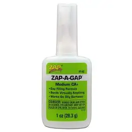 ZAPPT-02 Zap-A-Gap Filler: 1oz Zap-a-Gap CA+ 12 Seconds