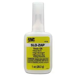 ZAPPT-20 Zap-A-Gap 1oz Slow-Zap Thick Viscosity Superglue (Yellow Label)