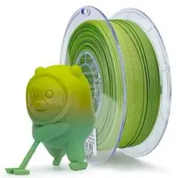 ZIR-117 Ziro 3D Filament Gradient Matte PLA Matcha 1.75mm 3D Printing Filament 1kg/roll
