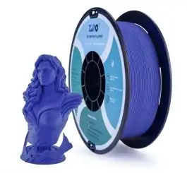 ZIR-91 Ziro 3D Filament Matte PLA Blue 1.75mm 3D Printing Filament 1kg/roll