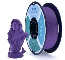 ZIR-92 Ziro 3D Filament Matte PLA Purple 1.75mm 3D Printing Filament 1kg/roll