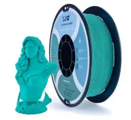 ZIR-97 Ziro 3D Filament Matte PLA Cyan 1.75mm 3D Printing Filament 1kg/roll