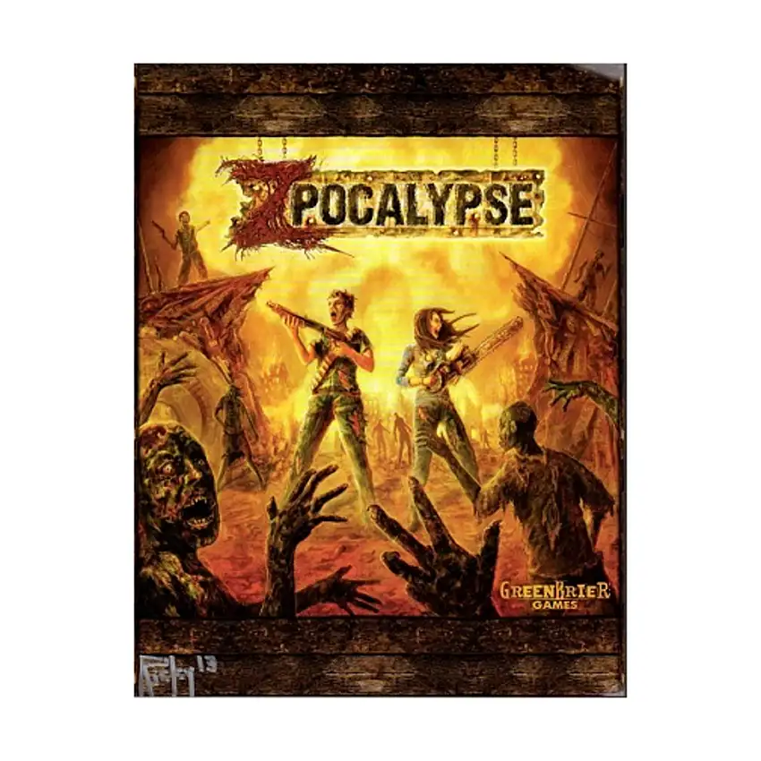 Zpocalypse Cover Art Print