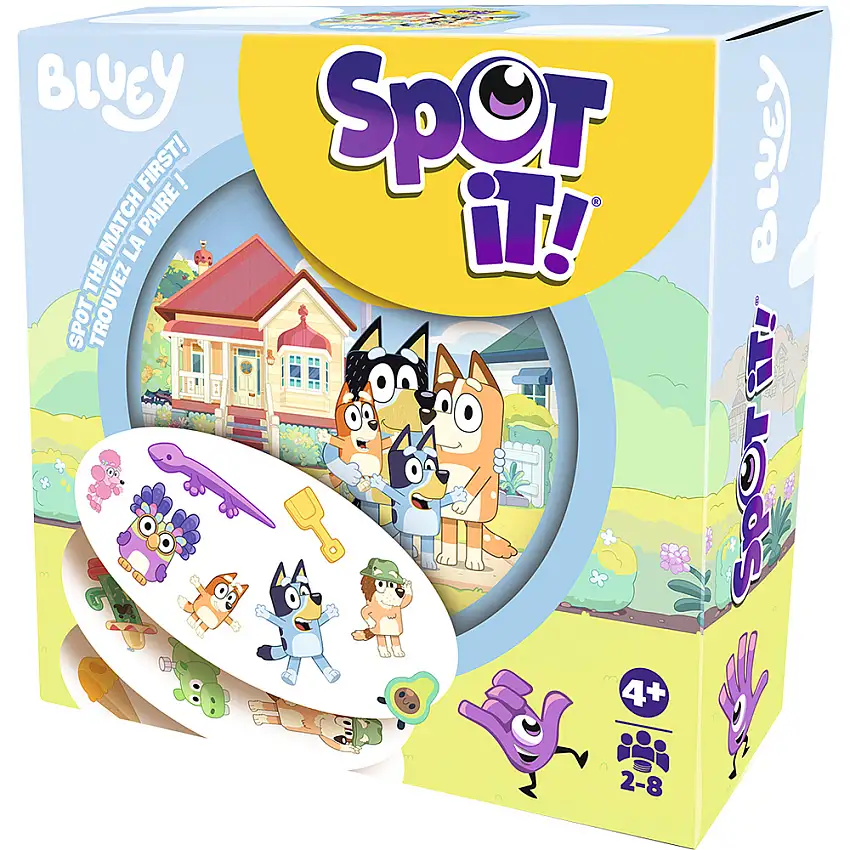 Spot It! Bluey (Eco Blister, Multilingual)